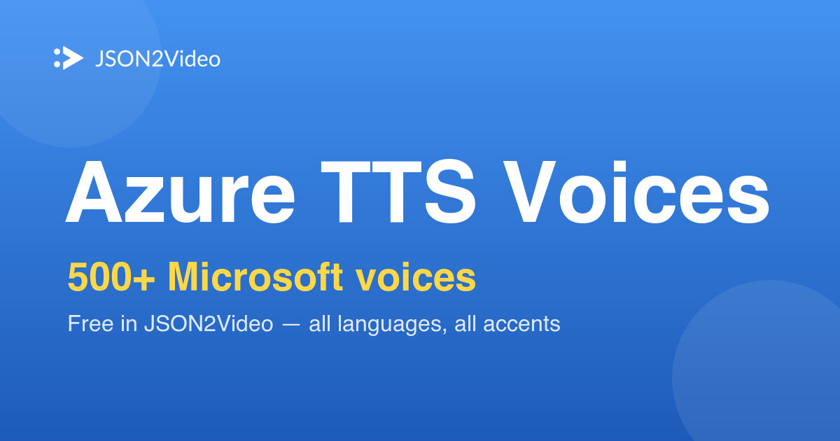 Json Guy Guy: Text to Speech