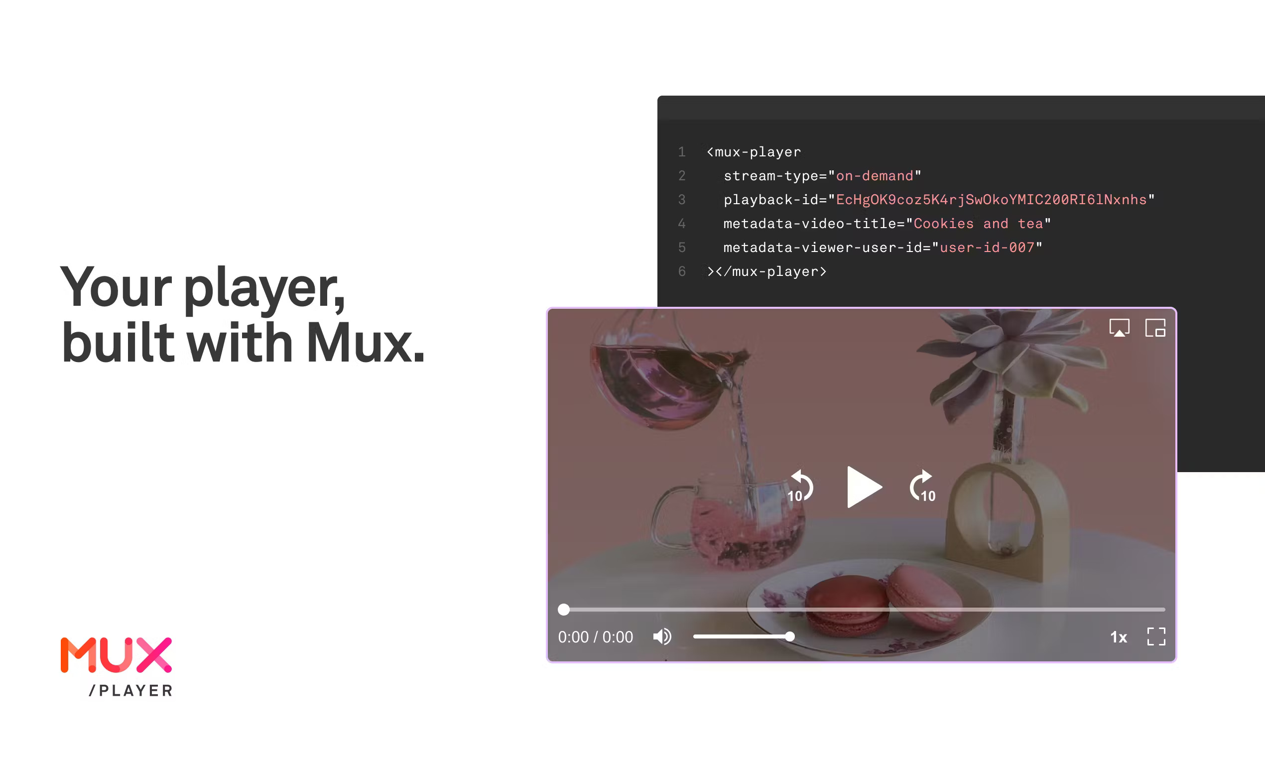 Mux Video hosting API